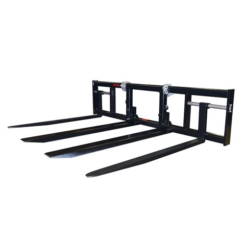 skid steer fork spreader|12 forklift attachments.